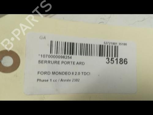 Rear right lock FORD MONDEO III (B5Y) 2.0 16V TDDi / TDCi | BP23176995C99