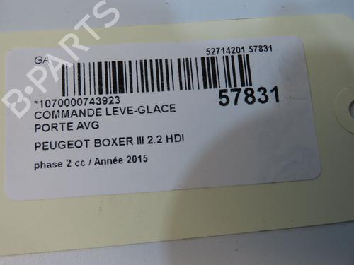 Left front window switch PEUGEOT BOXER Van 2.2 HDi 130 | BP36495255I27  - Image 5