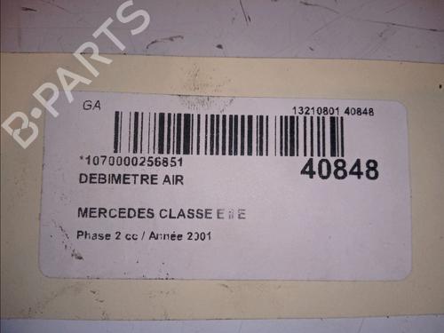 Used Mass air flow sensor MERCEDES-BENZ E-CLASS (W210) E 220 CDI (210.006) (143 hp) 11098824