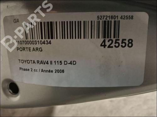 Left rear door TOYOTA RAV 4 II (_A2_) 2.0 D 4WD (CLA20_, CLA21_, CLA20R, CLA21R) | BP9617457C4 