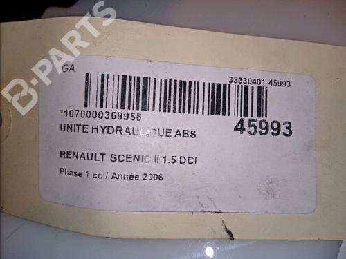 ABS pump RENAULT SCÉNIC II (JM0/1_) 1.5 dCi (JM1E, JM16) | BP11100371M43 