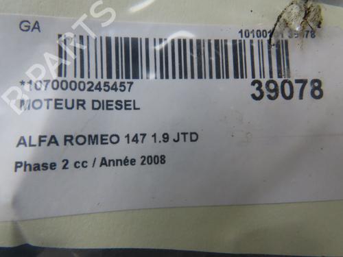 Motor Motor ALFA ROMEO 147 (937_) 1.9 JTDM (937.AXD1A, 937.AXV1A, 937.BXB1A) (115 hp) 9609209 9609209