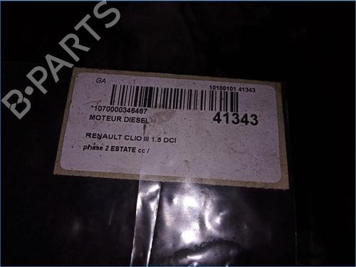 Used Engine RENAULT CLIO III Grandtour (KR0/1_) 1.5 dCi (88 hp) 10189729