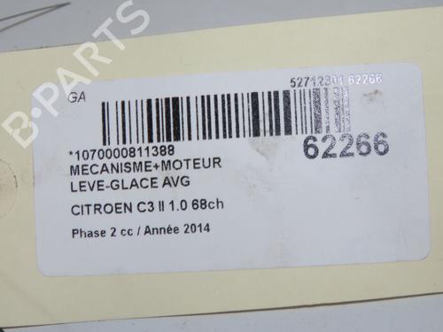 Front left window mechanism CITROËN C3 II (SC_) 1.0 VTi 68 | BP40518061C22 - Image 4