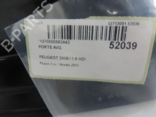 Used Left front door PEUGEOT 3008 I MPV (0U_) 1.6 BlueHDi 120 (120 hp) 28801939