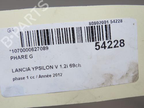 Left headlight LANCIA YPSILON (312_) 1.2 (312.PXA1A, 312.YXA1A) | BP40484884C28 - Image 5