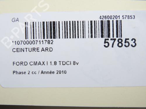 Used Rear right belt tensioner Rear right belt tensioner FORD C-MAX (DM2) 1.8 TDCi (115 hp) 36246656 36246656