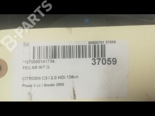 Left tailgate light CITROËN C5 II (RC_) 2.0 HDi (RCRHRH) | BP9600026C79 