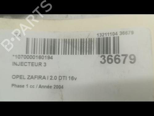 injector-opel-zafira-a-mpv-t98-20-dti-16v-f75-93171940-1999-2000-2001-2002-2003-2004-2005-2006-9601264 main image