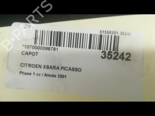 Used Hood CITROËN XSARA PICASSO (N68) 1.8 16V (115 hp) 23175398