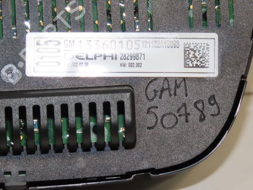 Climate control OPEL ASTRA J (P10) 1.7 CDTI (68) | BP18088106I5 
