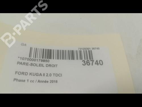 Right sun visor FORD KUGA II (DM2) 2.0 TDCi | BP9602616I2 