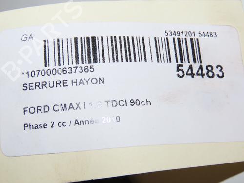 Tailgate lock FORD C-MAX (DM2) 1.6 TDCi | BP28969278C101 - Image 5