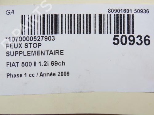 Third brake light FIAT 500 (312_) 1.2 (312AXA1A) | BP30164375L11 