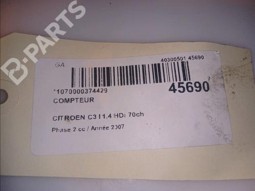 Instrument cluster CITROËN C3 I (FC_, FN_) 1.4 HDi | BP11101413C47 