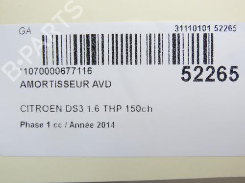 Right front shock absorber CITROËN DS3 (SA_) 1.6 THP 155 | BP31120293M17