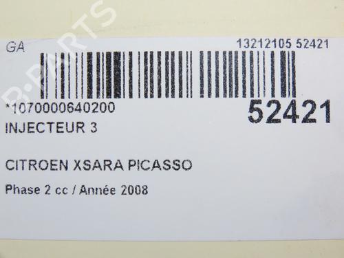 Injector CITROËN XSARA PICASSO (N68) 1.6 HDi | BP28828906M100 