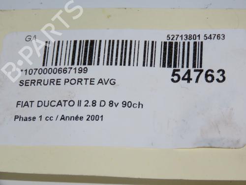 Front left lock FIAT DUCATO Bus (230_) 2.8 D | BP32253910C98