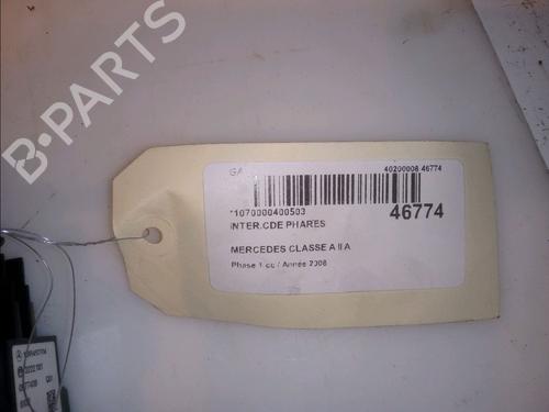 Headlight switch MERCEDES-BENZ A-CLASS (W169) A 180 CDI (169.007, 169.307) | BP14950979I24 