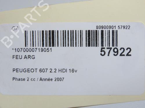 Left taillight PEUGEOT 607 (9D, 9U) 2.2 HDi | BP33728188C34 - Image 5