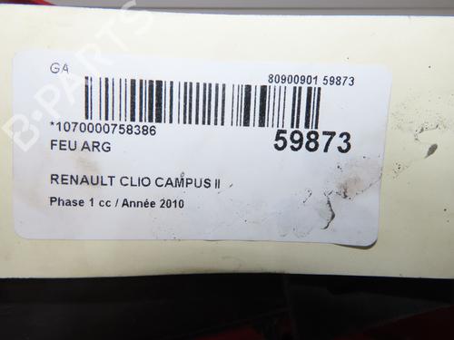 Used Left taillight Left taillight 38100160 38100160