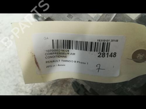 AC compressor RENAULT TWINGO III (BCM_, BCA_)  | BP23172214M34 