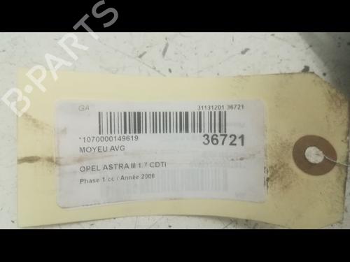 Used Right front steering knuckle OPEL ASTRA H GTC (A04) 1.7 CDTi (L08) (101 hp) 14876036