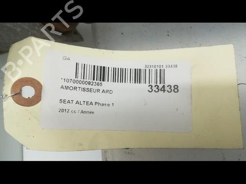 Used Right rear shock absorber SEAT ALTEA XL (5P5, 5P8) 2.0 TDI 16V (140 hp) 9596368