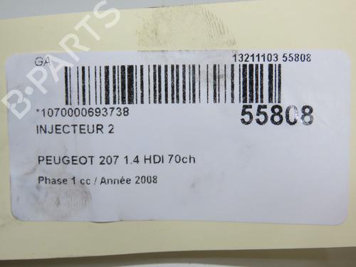 Used Injector PEUGEOT 207 (WA_, WC_) 1.4 HDi (68 hp) 31120023