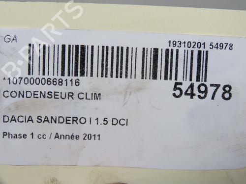 Heater matrix DACIA SANDERO 1.5 dCi | BP31179696M63 