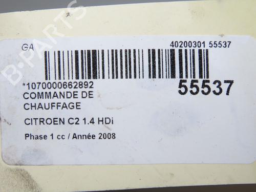 Used Climate control Climate control CITROËN C2 (JM_) 1.4 HDi (68 hp) 32486127 32486127