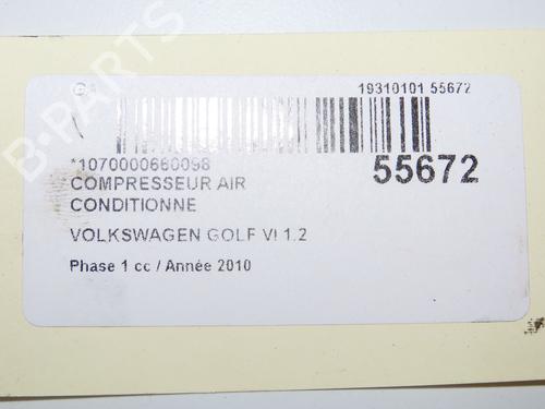AC compressor VW GOLF VI (5K1) 1.4 TSI | BP32223343M34 - Image 7