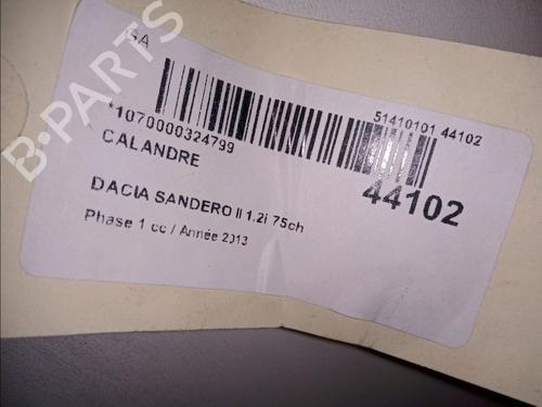 front-grille-dacia-sandero-ii-12-623103971r-2012-11101852 main image