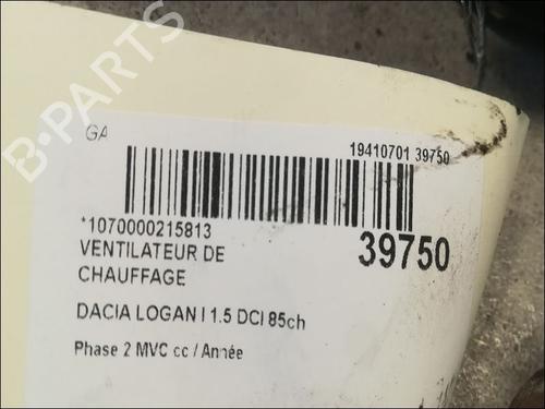 Used Heater blower motor DACIA LOGAN MCV (KS_) 1.5 dCi (KS0W) (86 hp) 9605991