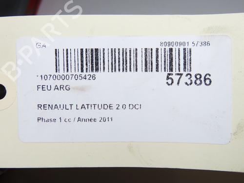 Left taillight RENAULT LATITUDE (L70_) 2.0 dCi 175 (L70Y, L734) | BP40205555C34 - Image 5