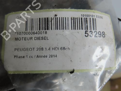 Used Engine PEUGEOT 208 I (CA_, CC_) 1.4 HDi (68 hp) 31274279