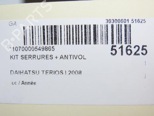 Used Electronic module DAIHATSU TERIOS (J2_, F7__) 1.5 4x4 (105 hp) 25796254