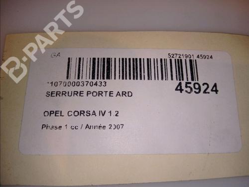 Rear right lock OPEL CORSA D (S07) 1.2 (L08, L68) | BP11763028C99 