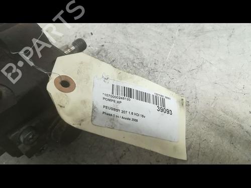Used Injection pump PEUGEOT 207 (WA_, WC_) 1.6 HDi (90 hp) 9609522