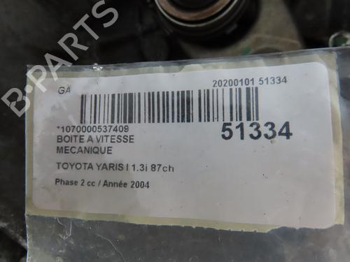 Used Gearbox Gearbox TOYOTA YARIS (_P1_) 1.3 (SCP12_, SCP13_, SCP12R, SCP13R) (87 hp) 28829407 28829407