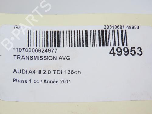 Used Left front driveshaft AUDI A4 B8 (8K2) 2.0 TDI (136 hp) 28829568