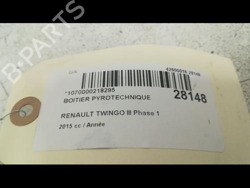 Used ECU airbags RENAULT TWINGO III (BCM_, BCA_) [2014-2025]  23174919