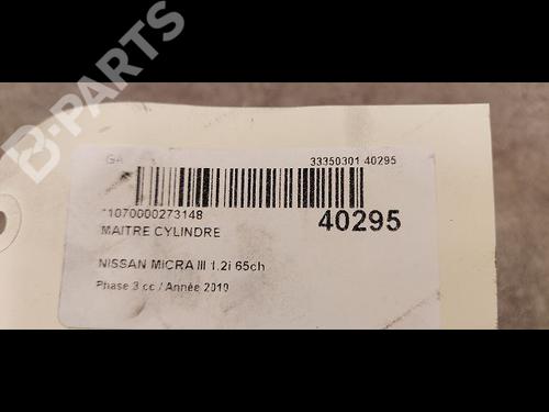 Brake master cylinder NISSAN MICRA III (K12) 1.2 16V | BP9612895M77 