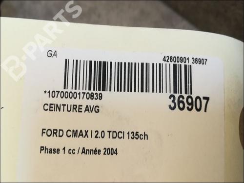 Front left belt tensioner FORD FOCUS C-MAX (DM2) 2.0 TDCi | BP9601960C87 