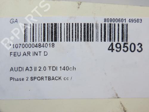 Right tailgate light AUDI A3 Sportback (8PA) 2.0 TDI 16V | BP24359132C80 