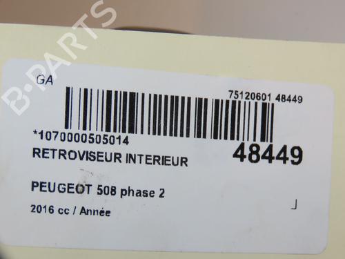 Rear mirror PEUGEOT 508 I (8D_) 2.0 BlueHDi 180 | BP16688291I6 