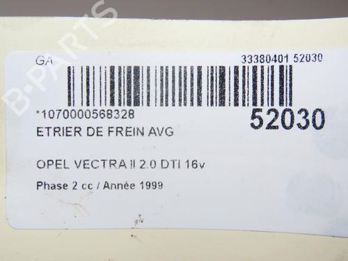 Left front brake caliper OPEL VECTRA B Hatchback (J96) 2.0 DTI 16V (F68) | BP23144911M105