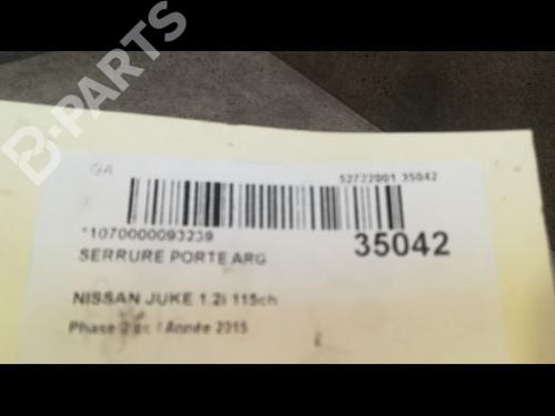 Rear left lock NISSAN JUKE (F15) 1.2 DIG-T | BP9680350C100