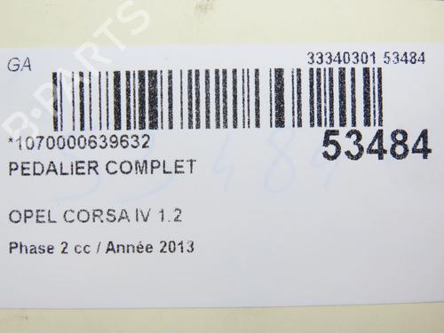Pedal OPEL CORSA D (S07) 1.2 (L08, L68) | BP28967654I4 