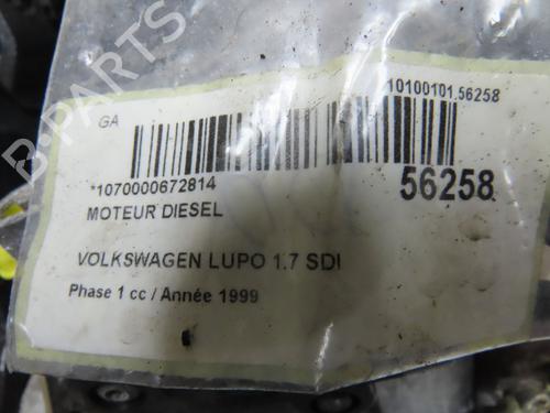 Motor VW LUPO I (6X1, 6E1) 1.7 SDI (60 hp) 31575772